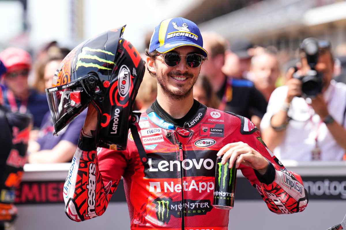 Il campione del mondo di MotoGP Pecco Bagnaia