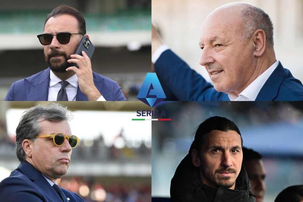 Manna Marotta Giuntoli Ibrahimovic