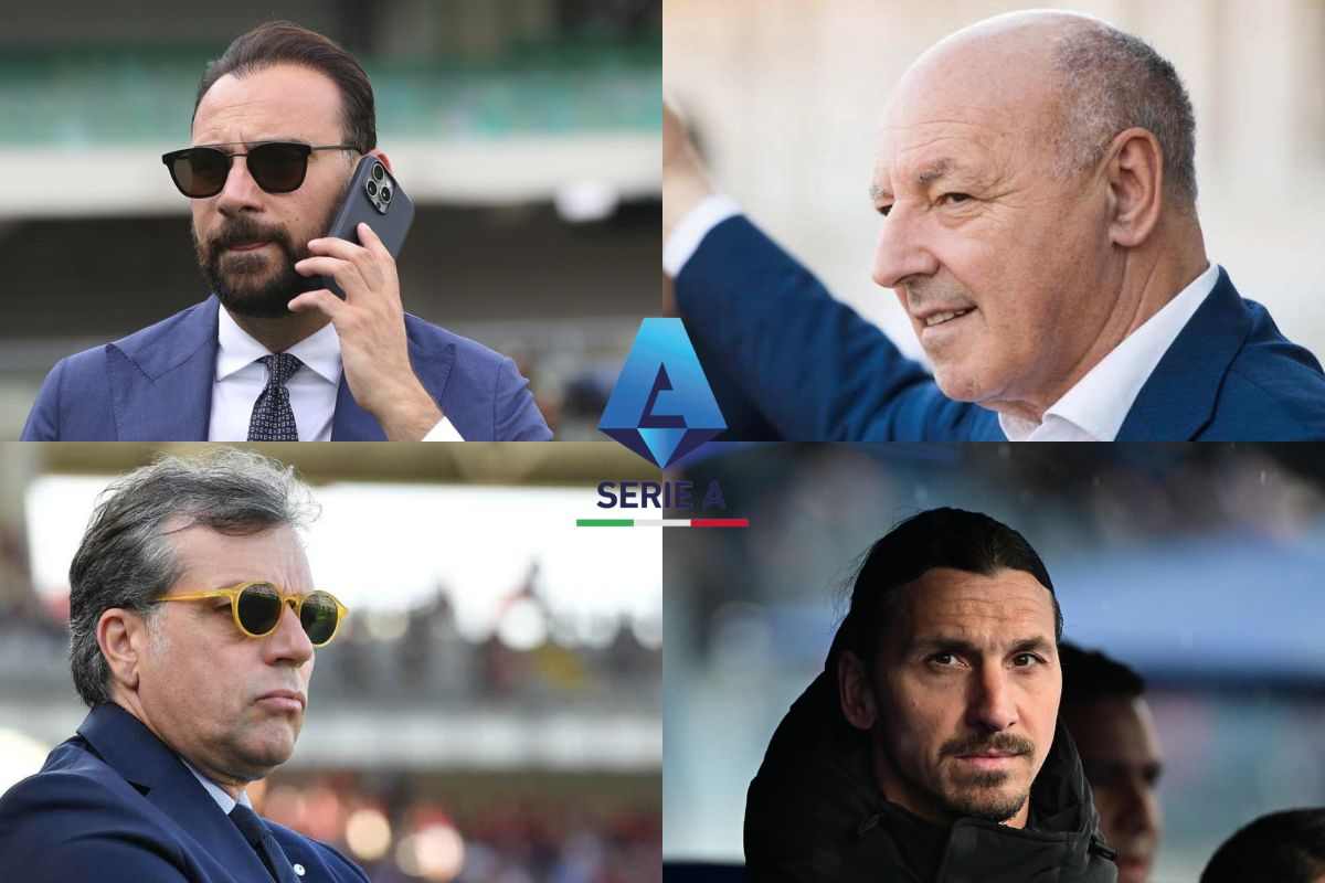 Manna Marotta Giuntoli Ibrahimovic 