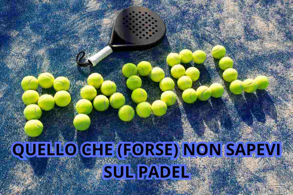 Palline racchetta padel