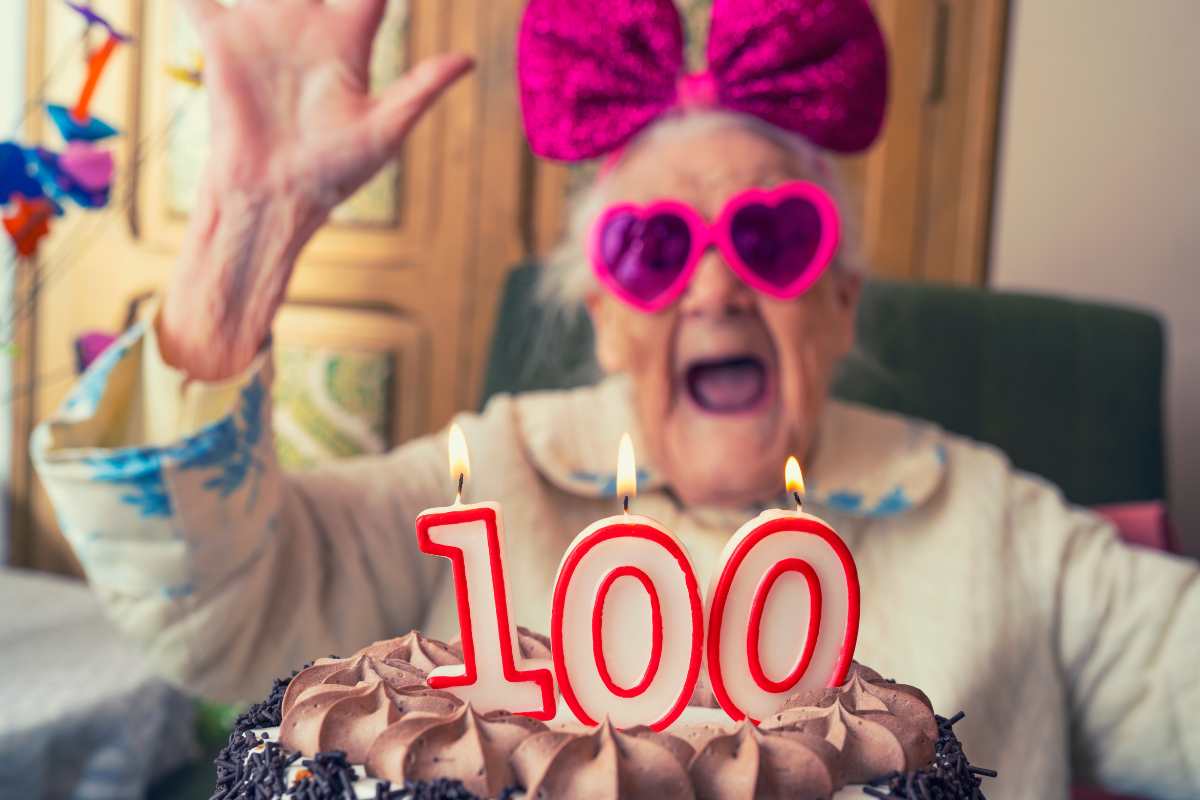 signora di 100 anni