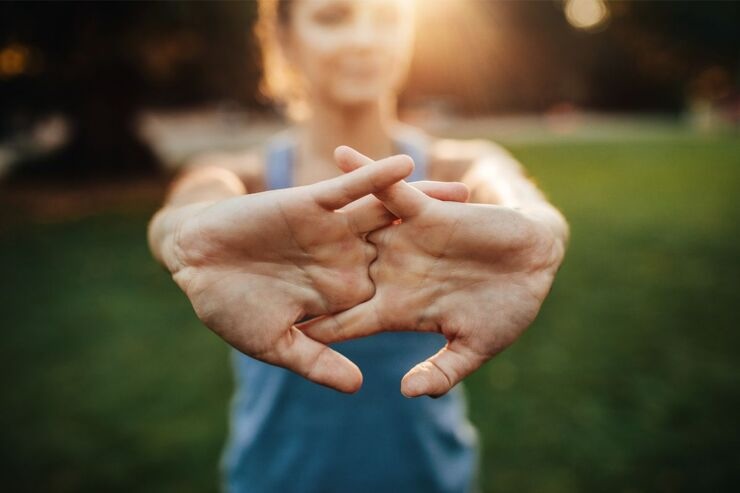 Stretching mani