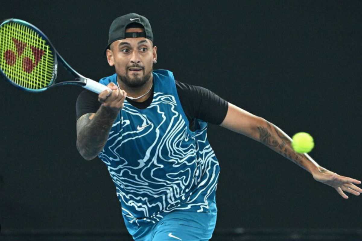 Il tennista australiano Nick Kyrgios