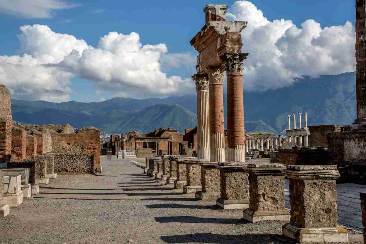 L'area archeologica di Pompei