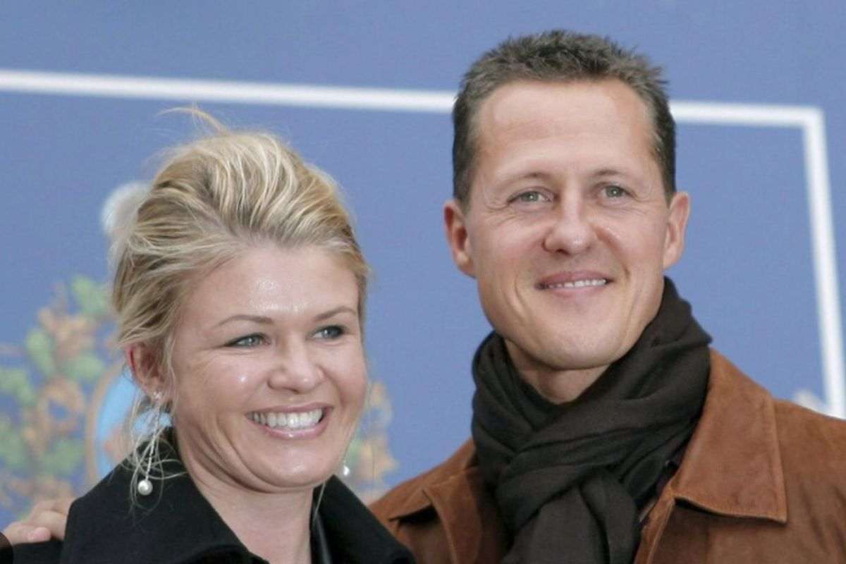 Michael Schumacher insieme alla moglie Corinna